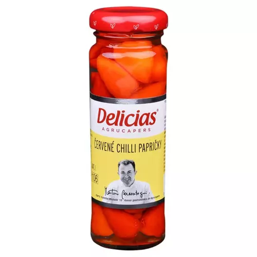 Delicias Červené chilli papričky 100 g