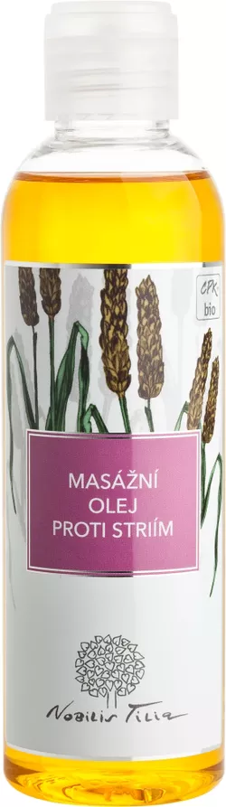 Nobilis Tilia Masážní olej proti striím 200 ml