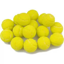 Tenisové míčky - žvýkačky