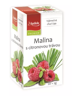 Apotheke Malina s citronovou trávou 20 x 2 g