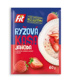 Fit Rýžová kaše Jahoda 60 g