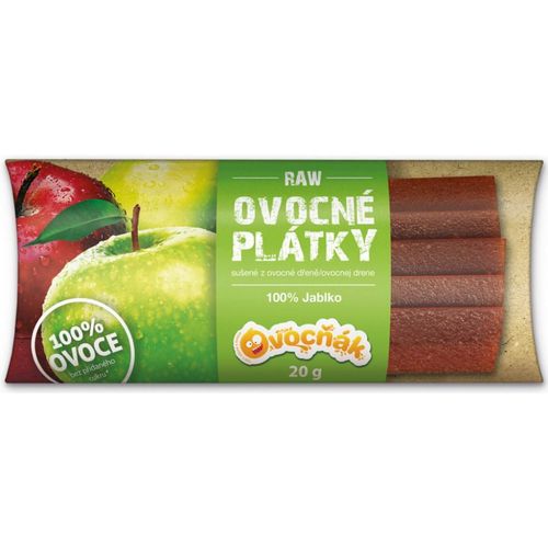 Ovocňák Ovocné plátky jablko 100 % 20 g