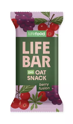 Lifebar Oat snack ovocný BIO 40 g