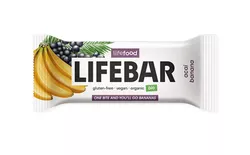 Lifebar Tyčinka acai s banánem raw BIO 40 g