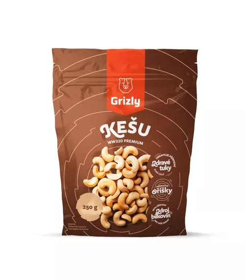 Kešu natural WW320 premium 250 g