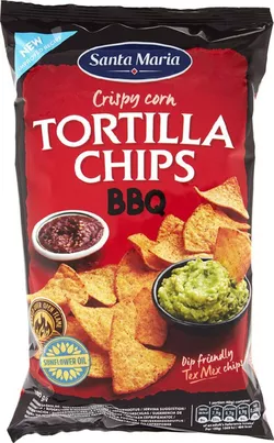 Tortilla chips BBQ 185 g