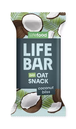 Lifebar Oat snack kokosový BIO 40 g