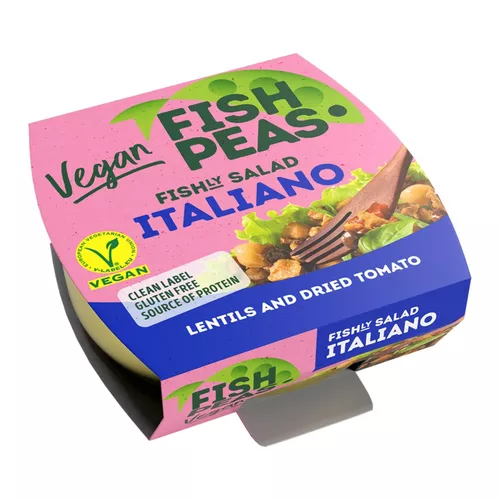 Veganský salát s hrachovou bílkovinou Italiano 175 g