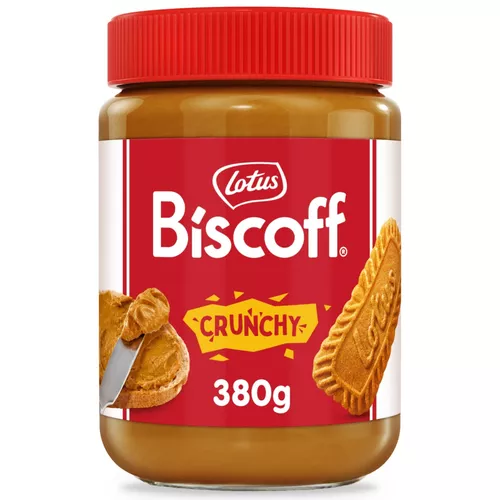 Lotus Biscoff Pomazánka z karamelizovaných sušenek Crunchy 380 g