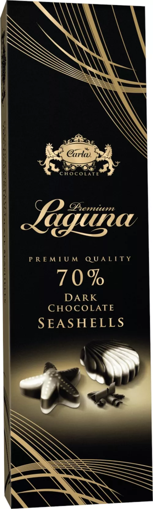 LAGUNA Premium hořká s bílou čokoládou 50 g