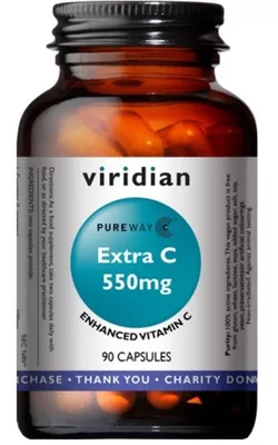 Viridian Extra C 550 mg 90 kapslí