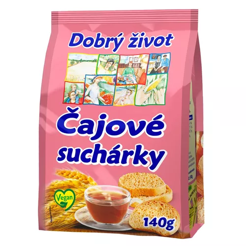 Čajové suchárky 140 g