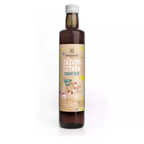 Zázvor Citron sirup BIO 500 ml