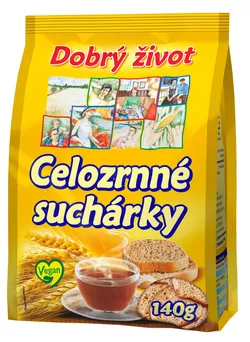 Celozrnné suchárky 140 g