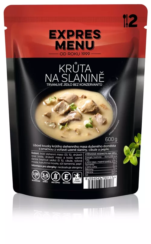 Krůta na slanině 600 g