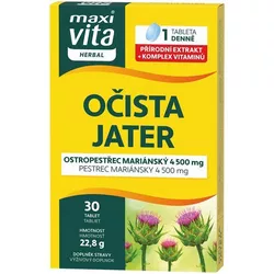 Herbal Očista jater 30 tablet