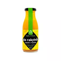 Hradecké delikatesy Rakytníková šťáva 100% BIO 250 ml