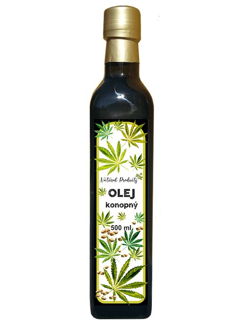 Natural Products Konopný olej 500 ml