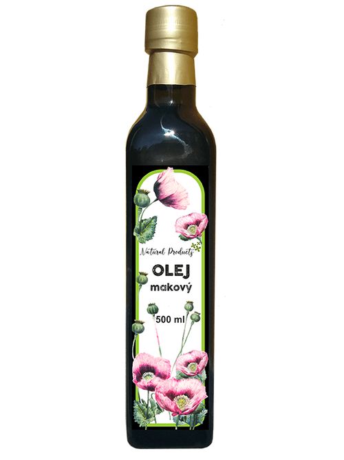 Natural Products Makový olej 500 ml