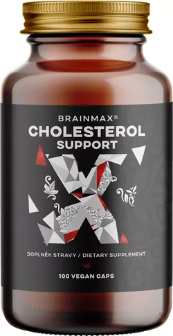 BrainMax Cholesterol Support, Řešení Cholesterolu, 100 kapslí