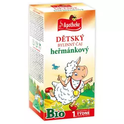 Apotheke Dětský čaj heřmánkový BIO 20 sáčků