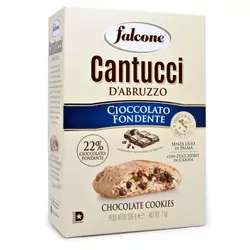 Sušenky Cantucci s hořkou čokoládou, 200 g