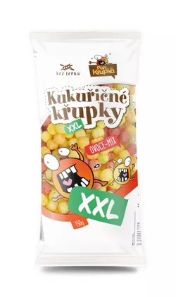 Kukuřičné křupky XXL s ovocnou příchutí 150 g