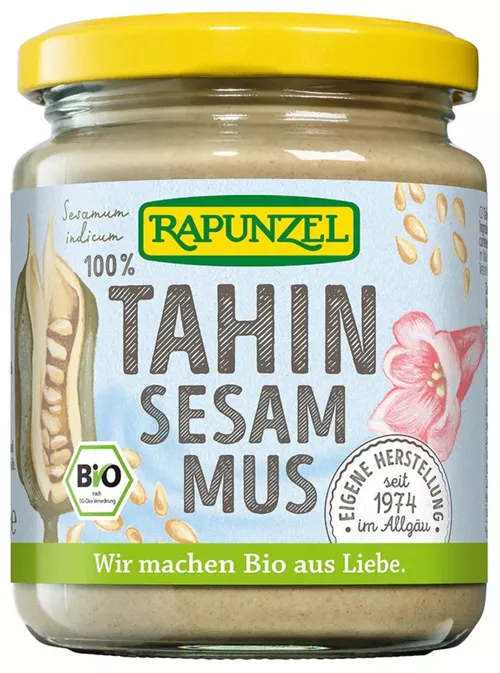 Tahini: 100% sezamové pasta BIO 250 g