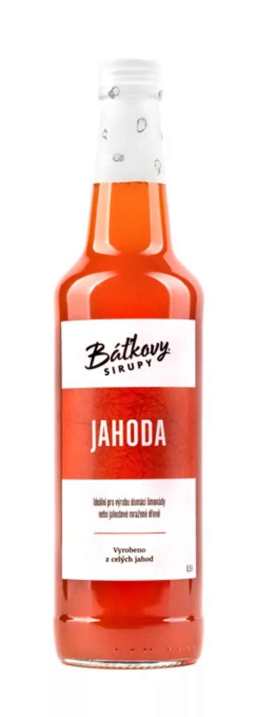 Jahodový sirup 500 ml