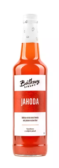 Jahodový sirup 500 ml