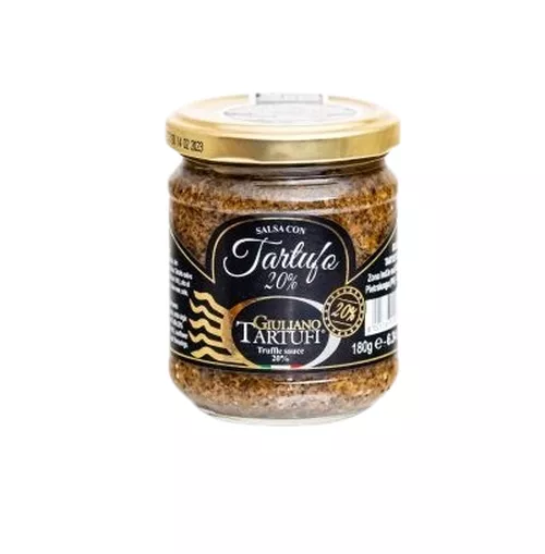 Lanýžová pasta DELUXE s 20% černého lanýže, 180 g (Salsa Tartufata)