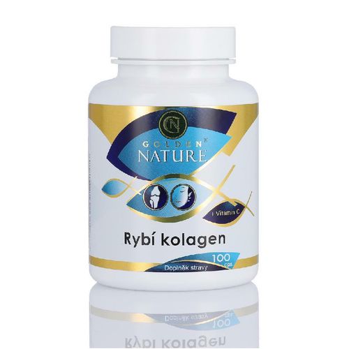 Golden Nature Rybí kolagen + Vitamin C 100 tablet