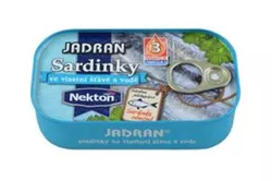 Jadran Sardinky ve vlastní šťávě a vodě 125 g