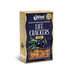 Lifefood Life Crackers Olivové BIO RAW 90 g