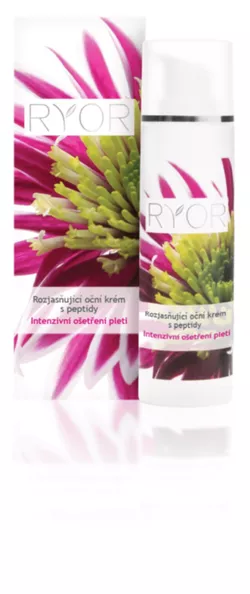 RYOR Rozjasňující oční krém s peptidy 30 ml