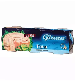 Giana Tuňák ve vlastní štávě 3 x 80 g