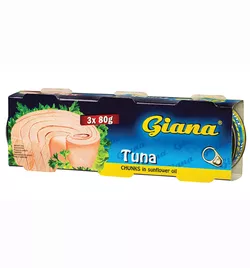 Giana Tuňák v oleji 3 x 80 g