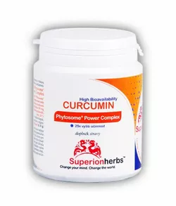 SUPERIONHERBS Curcumin Phytosome 90 kapslí