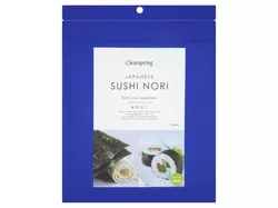 Clearspring Japonská opečená řasa Nori na sushi 7 ks