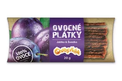 Ovocňák Plátky jablko - švestka 20 g