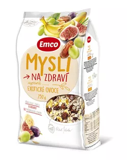 Emco Mysli sypané Exotické ovoce 750 g