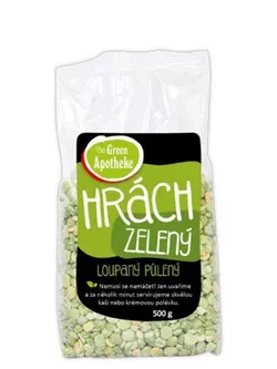 Green Apotheke Hrách zelený loupaný půlený 500 g