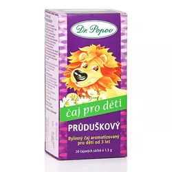 Dr. Popov Čaj bylinný dětský Průduškový 30 g