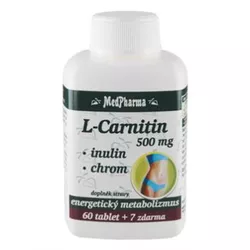 MedPharma L-Carnitin 500 mg+inulin+chrom 67 tablet