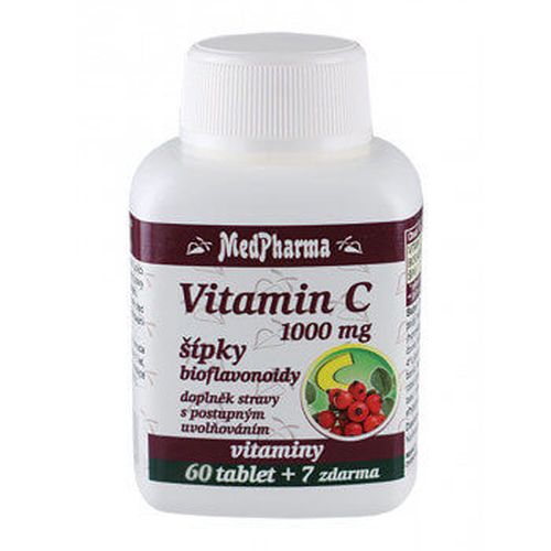 MedPharma Vitamin C 1000 mg s šípky 67 tablet