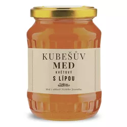 Kubešův med Med květový s lípou 480 g