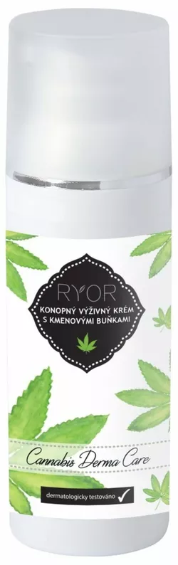 RYOR Konopný výživný krém s kmenovými buňkami 50 ml