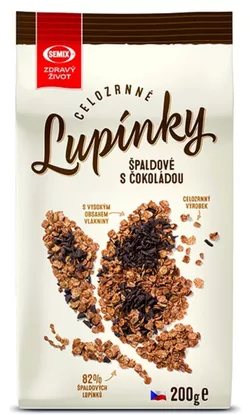 SEMIX Špaldové celozrnné lupínky s čokoládou 200 g