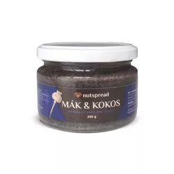 Nutspread Kokosovo - makové máslo 250 g