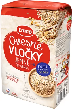 Emco Ovesné vločky jemné 500 g